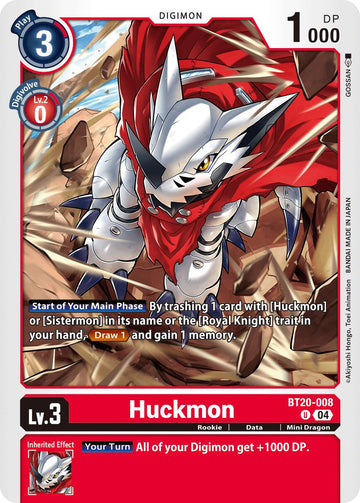 Huckmon [BT20-008] [Release Special Booster 2.5]