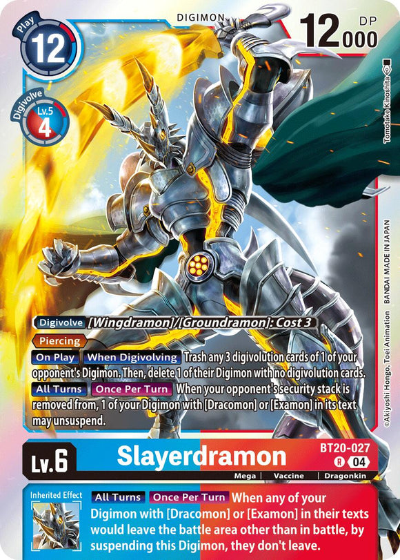 Slayerdramon [BT20-027] [Release Special Booster 2.5] Foil