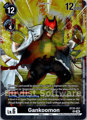 Gankoomon [BT20-057] [Release Special Booster 2.5] Foil