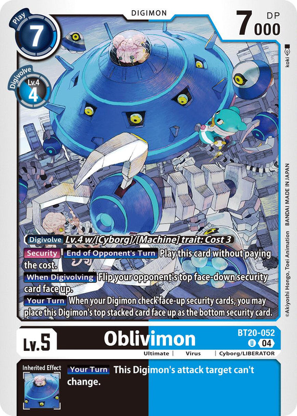 Oblivimon [BT20-052] [Release Special Booster 2.5]