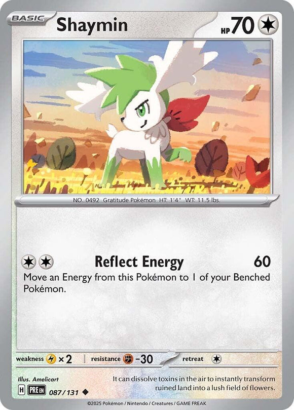 Shaymin [087/131] [Prismatic Evolutions] Reverse Holofoil