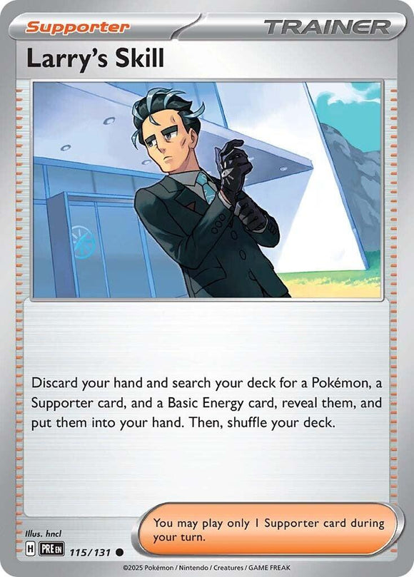 Larry's Skill [115/131] [Prismatic Evolutions] Reverse Holofoil