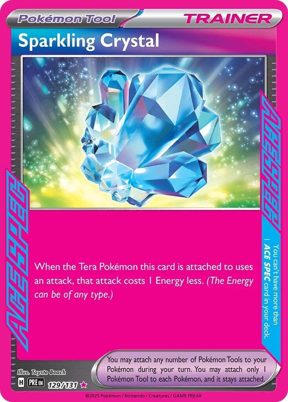 Sparkling Crystal [129/131] [Prismatic Evolutions] Holofoil