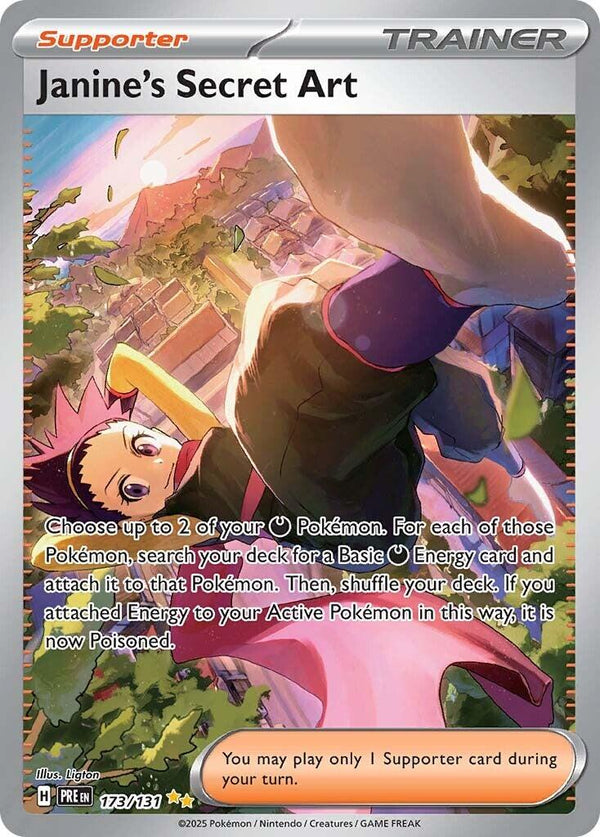 Janine's Secret Art [173/131] [Prismatic Evolutions] Holofoil