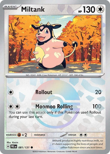 Miltank (Poke Ball Pattern) [081/131] [Prismatic Evolutions] Holofoil