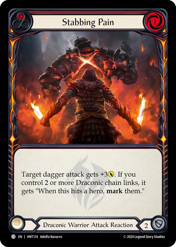 Stabbing Pain (Red) [HNT114] [The Hunted]