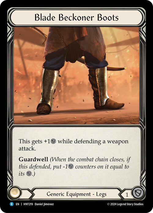 Blade Beckoner Boots [HNT219] [The Hunted]