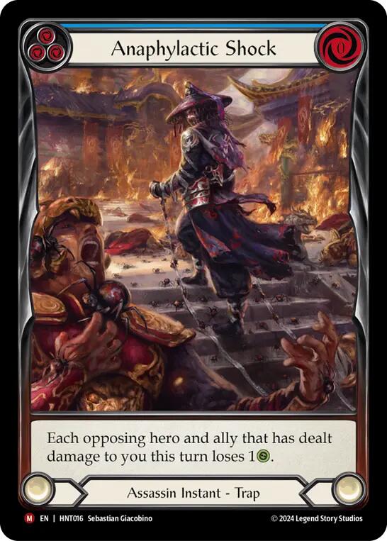 Anaphylactic Shock (Extended Art) [HNT016] [The Hunted] Rainbow Foil