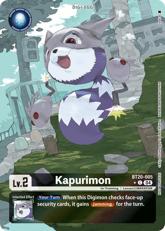 Kapurimon (Release Special Booster 2.5: Box Promotion Pack) [BT20-005] [Release Special Booster 2.5] Foil