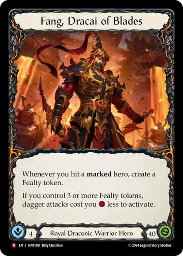 Fang, Dracai of Blades [HNT098] [The Hunted]
