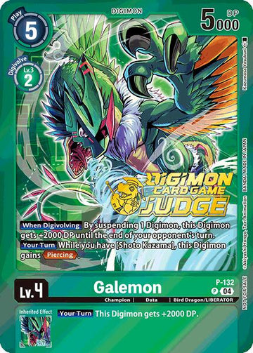 Galemon (Judge Pack 2025 Wave 1) [P-132] [Digimon Promotion Cards] Foil