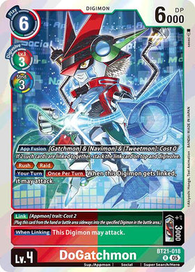 DoGatchmon [BT21-018] [World Convergence] Foil