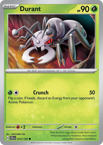 Durant [014/159] [Journey Together] Reverse Holofoil