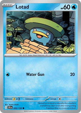Lotad [035/159] [Journey Together] Reverse Holofoil