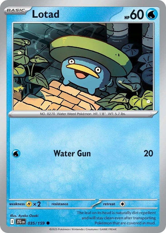 Lotad [035/159] [Journey Together] Reverse Holofoil