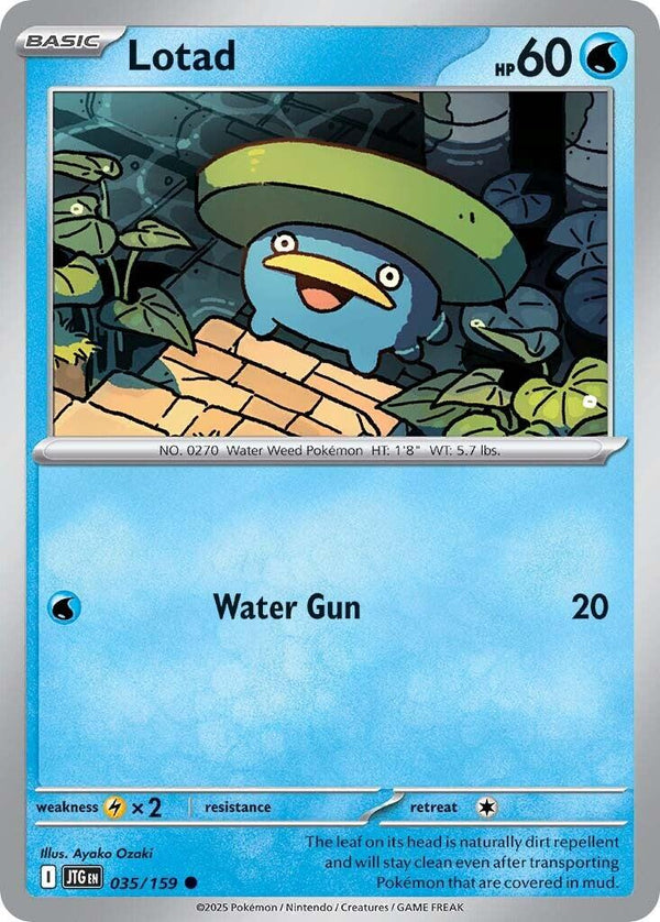 Lotad [035/159] [Journey Together] Reverse Holofoil