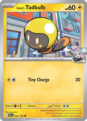 Iono's Tadbulb [052/159] [Journey Together]