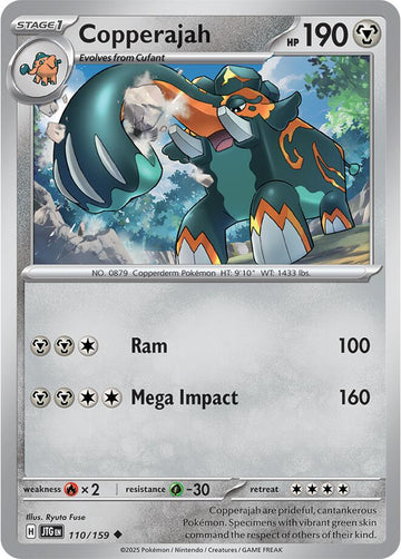 Copperajah [110/159] [Journey Together] Reverse Holofoil
