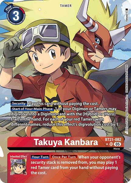 Takuya Kanbara (Alternate Art) [BT21-082] [World Convergence] Foil