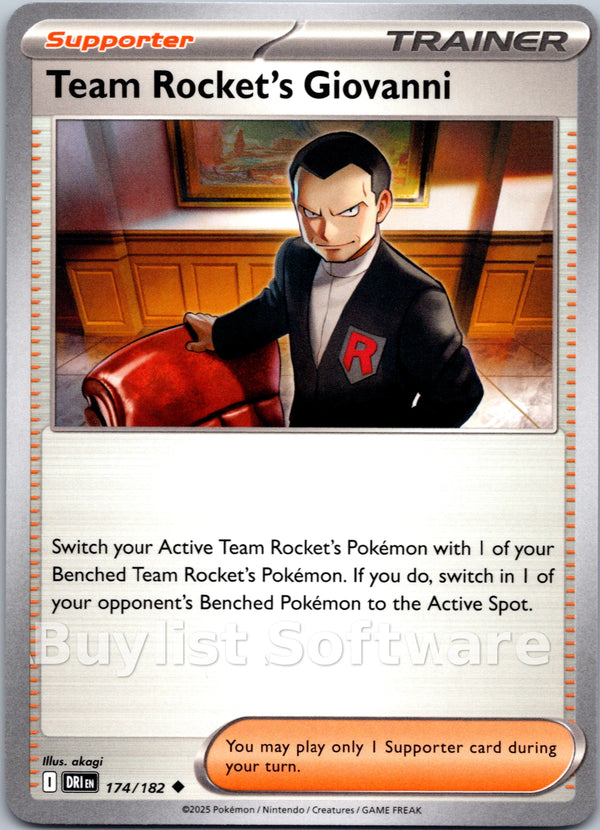 Team Rocket's Giovanni [174/182] [Destined Rivals]