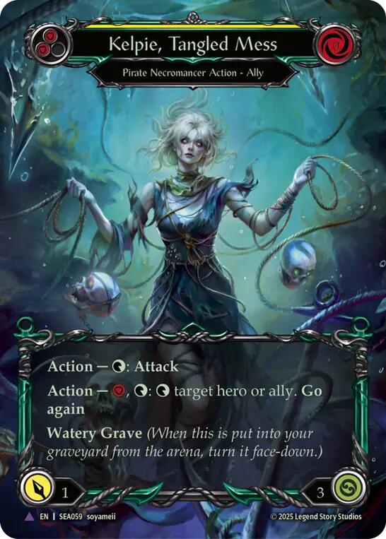 Kelpie, Tangled Mess (Marvel) [SEA059] [High Seas] Cold Foil