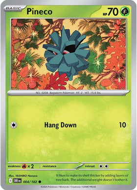 Pineco [004/182] [Destined Rivals] Reverse Holofoil