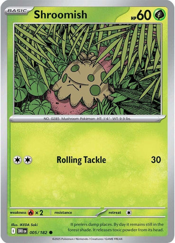 Shroomish [005/182] [Destined Rivals] Reverse Holofoil