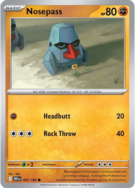 Nosepass [097/182] [Destined Rivals]