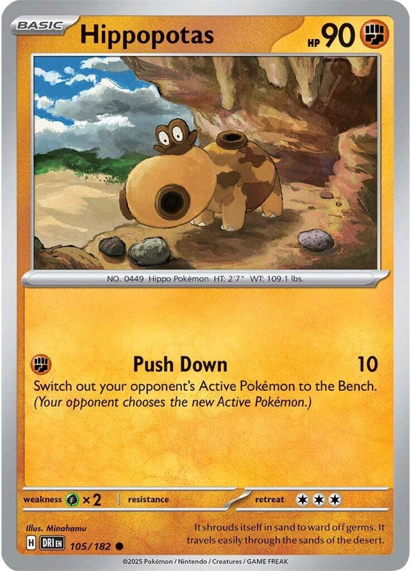 Hippopotas [105/182] [Destined Rivals]