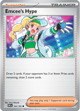 Emcee's Hype [163/182] [Destined Rivals] Reverse Holofoil