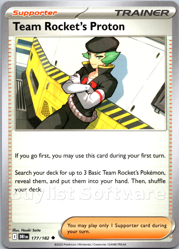 Team Rocket's Proton [177/182] [Destined Rivals]