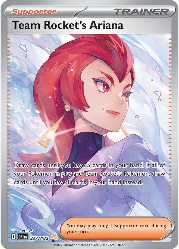 Team Rocket's Ariana [237/182] [Destined Rivals] Holofoil