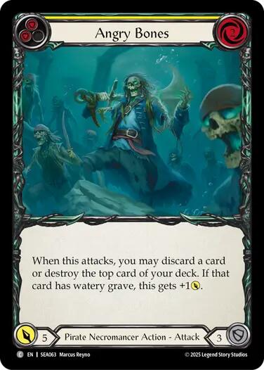 Angry Bones (Yellow) [SEA063] [High Seas]