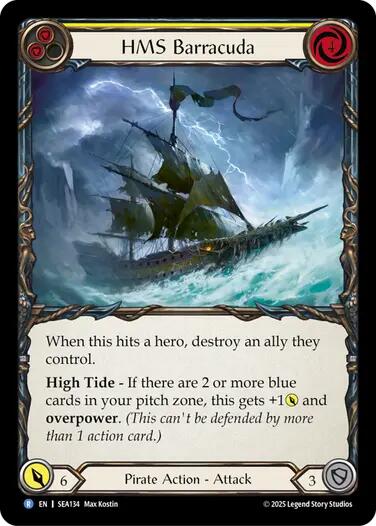 HMS Barracuda [SEA134] [High Seas]