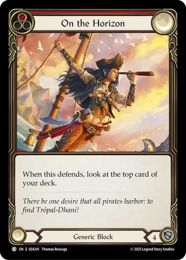 On the Horizon (Red) [SEA241] [High Seas]