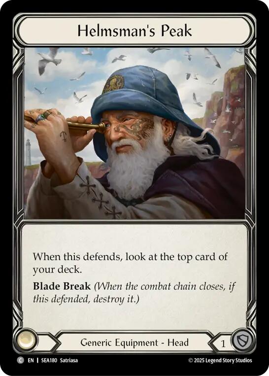 Helmsman's Peak (Treasure) [SEA180] [High Seas] Cold Foil
