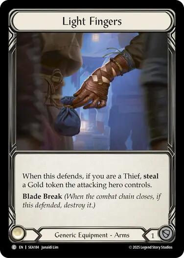 Light Fingers (Treasure) [SEA184] [High Seas] Cold Foil