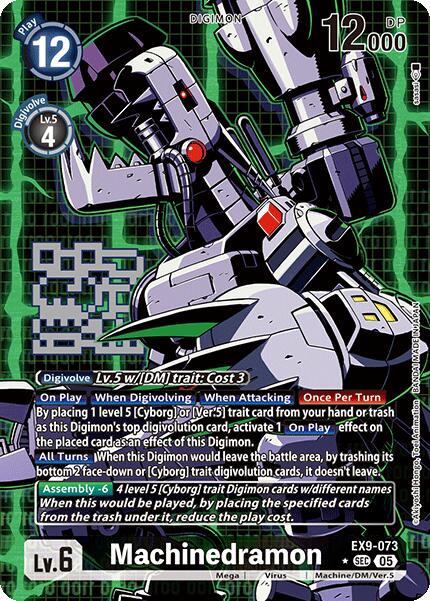 Machinedramon (Alternate Art) [EX9-073] [Versus Monsters] Foil