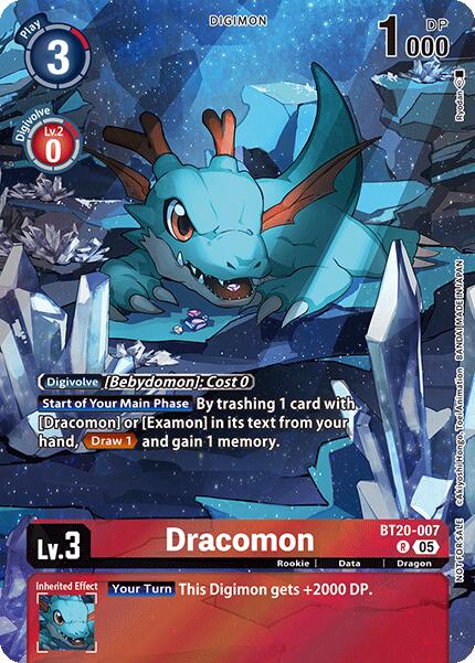 Dracomon (Versus Monsters Legend Pack 2025) [BT20-007] [Versus Monsters] Foil