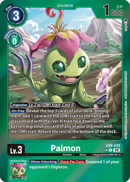 Palmon (Limited Foil) [EX9-035] [Versus Monsters] Foil