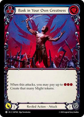 Bask in Your Own Greatness (Blue) [SUP100] [Super Slam]