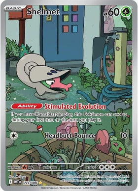 Shelmet [093/086] [White Flare] Holofoil