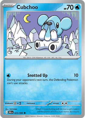 Cubchoo [025/086] [Black Bolt]
