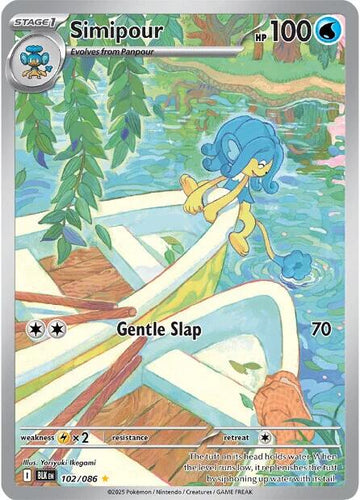Simipour [102/086] [Black Bolt] Holofoil