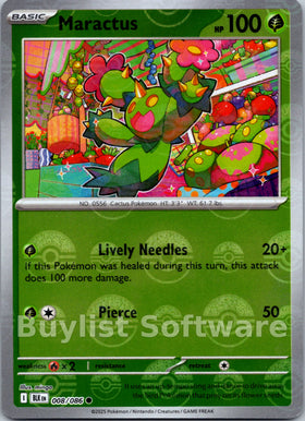 Maractus (Poke Ball Pattern) [008/086] [Black Bolt] Holofoil