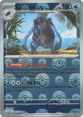 Carracosta (Poke Ball Pattern) [023/086] [Black Bolt] Holofoil