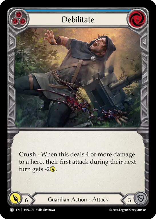 Debilitate (Blue)