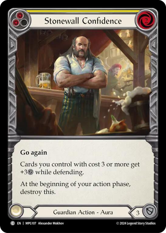 Stonewall Confidence (Yellow)