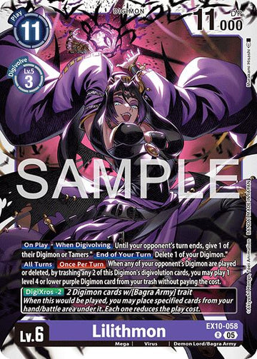 Lilithmon [EX10-058] [Sinister Order] Foil