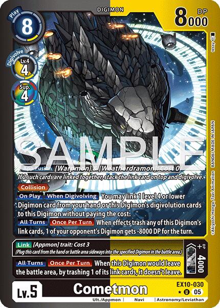 Cometmon (Limited Foil) [EX10-030] [Sinister Order] Foil